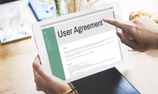 終端使用者許可協議